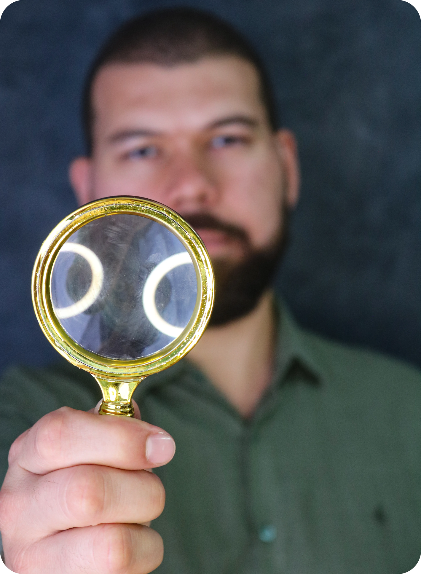 Análise com lupa — casos reais